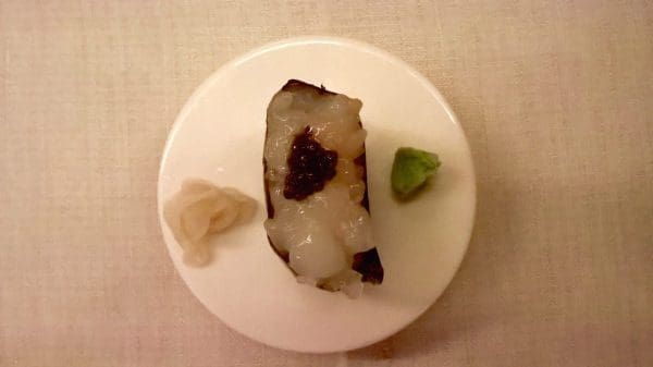 Ricciola med kaviar